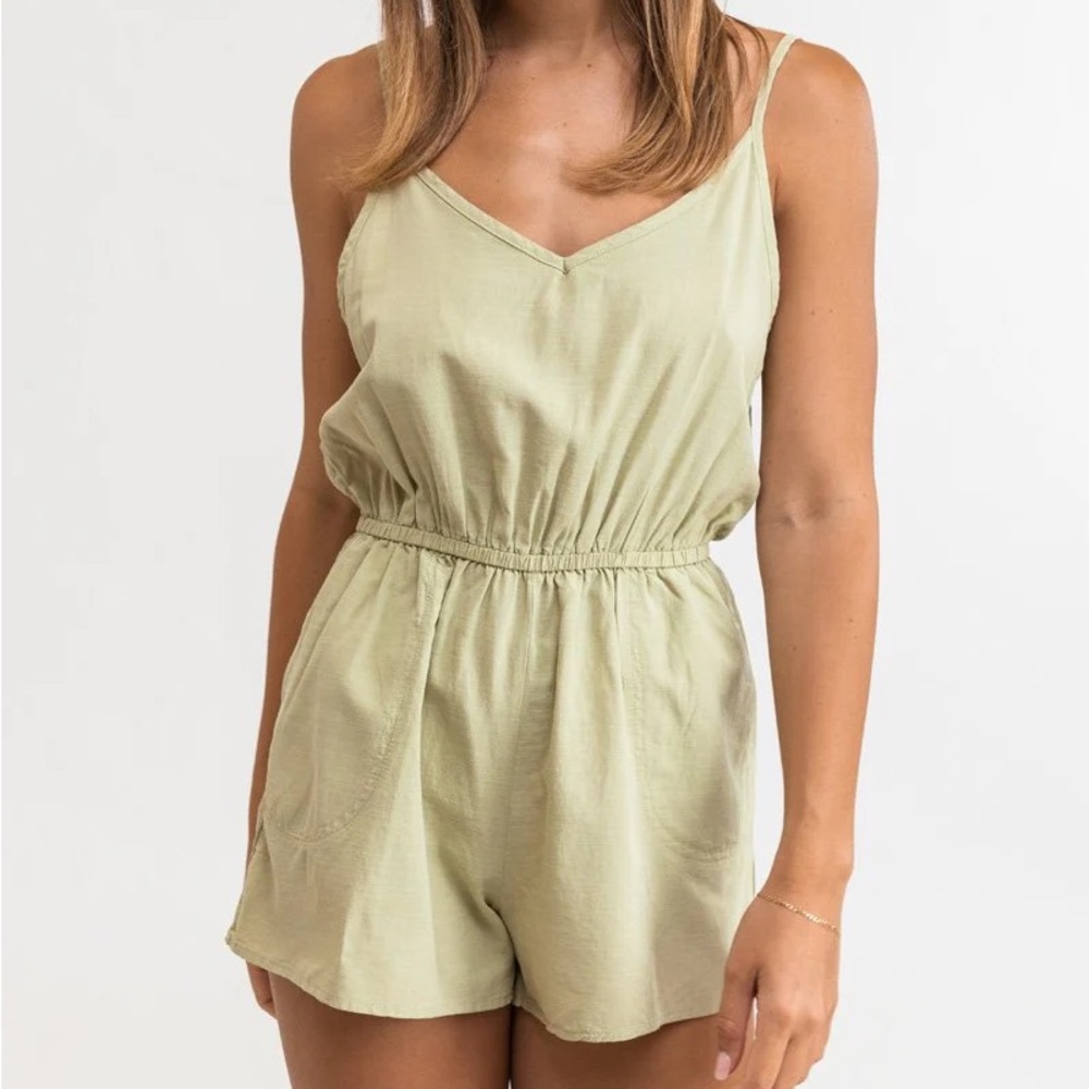 Rhythm Vacay Romper Sage
